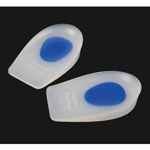 100% Pure Silicone Height Increase Heel Cushion Insole For Adults ZG -346