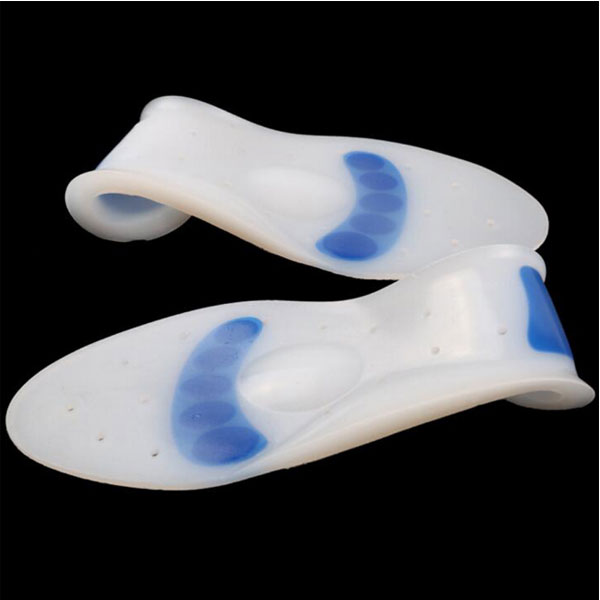 Footcare Plantar Fasciitis Shoes Insere Insoles de Silicone para Pacientes ZG -217