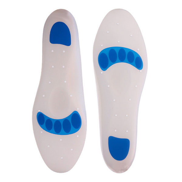 Footcare Plantar Fasciitis Shoes Insere Insoles de Silicone para Pacientes ZG -217