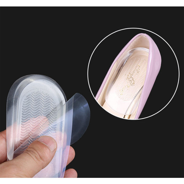 Hot Selling Low Cost Shock Absorption Silicone Aumento Insole ZG -409