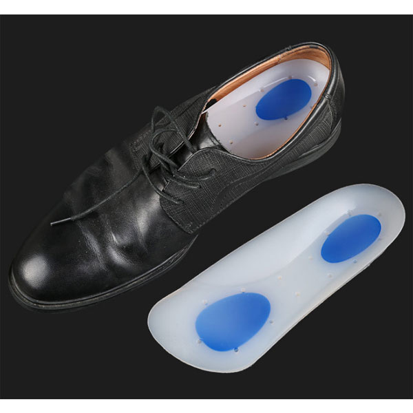 Cláusula de Silicone Médica de Alta qualidade Gel Insole de pé Plano para Mulheres e Homens ZG -399
