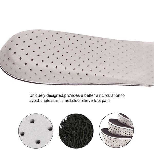 Anomalias leves EVA Memory Foam Shoes Insoles para aumentar a Altura ZG -1842