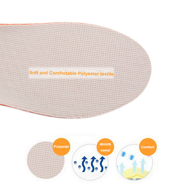 Stylish Step Height Increasing Insoles Anti -Sweat Shoes Insoles ZG -343
