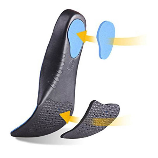 High Arch Support Orthotics Insoles Shock Absorption Flat Feet Correction Insoles ZG -1834