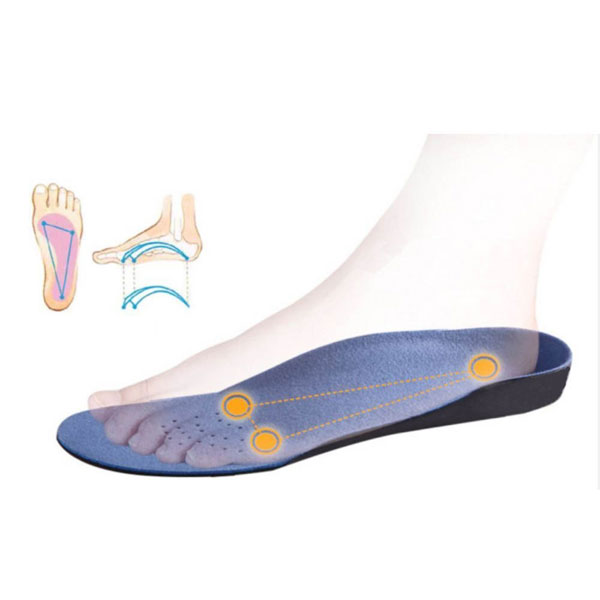 High Arch Support Orthotics Insoles Shock Absorption Flat Feet Correction Insoles ZG -1834