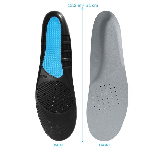 Silicone Pad Arch Support Orthopedic Sport EVA Insole For Adults ZG -204