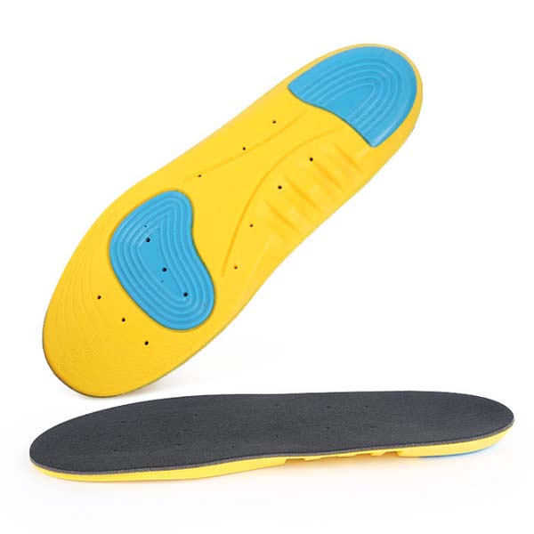 Amazon Hot Sell Shock Absorption and Cushioning PU Sports Insole Memory Foam Insoles ZG -442