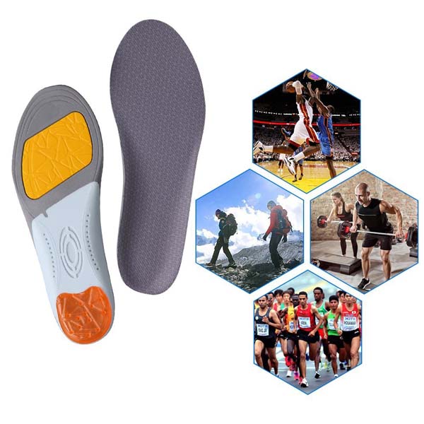 New Arrival Foot Care Sports TPU Air Cushion Massage Insole For Women and Men ZG -1893