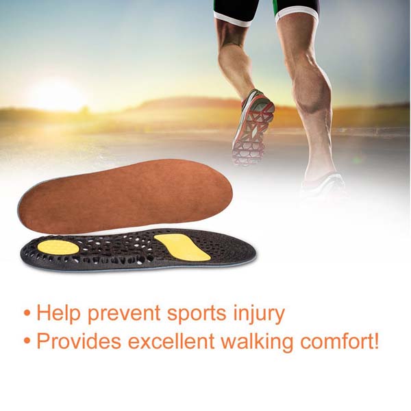 Gel Gel Insole Honeycomb Gel Sports Absorb Shock Full Length Insoles For Women and Men ZG -232