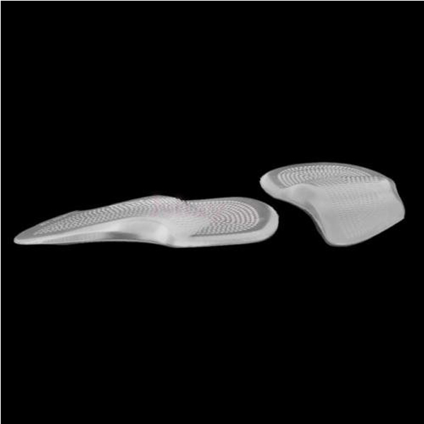 Super Soft High Elastic Transparent Shock Absorption Arch Support 3 /4 Gel Forefoot Cushion Pad ZG -214