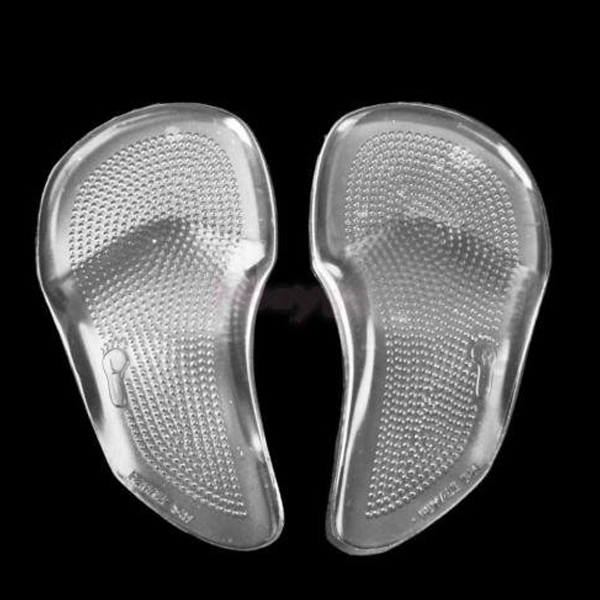 Super Soft High Elastic Transparent Shock Absorption Arch Support 3 /4 Gel Forefoot Cushion Pad ZG -214