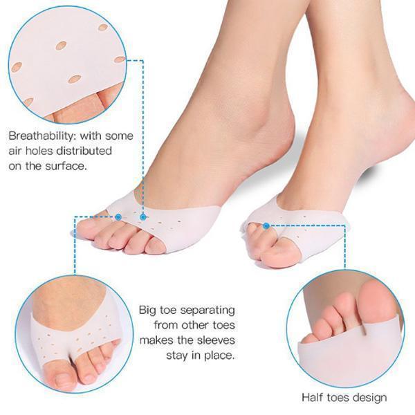 Metatarsal Pads Forefoot Cushion Ball of Foot Cushion Pain Relief for Calluses Blisters Metatarsalasia Morton Neuroma ZG -268
