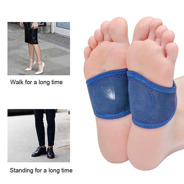 Flat Orthotic Plantar Fasciitis Arch Support Gel Cushions Pad Heel Wrap Care Insoles Flat Foot Correction ZG -243