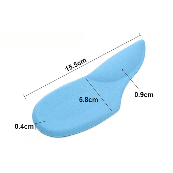 Super Comfort Shock Absorption Silicone Gel Orthopedic Insoles For Women ZG -413