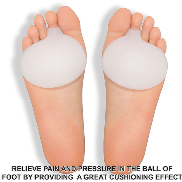 Novos produtos Silicone médico Páginas metatariais originais Bola Gel Pad de pés Cushions Cushions Rapid Foot Pain Relief ZG -282