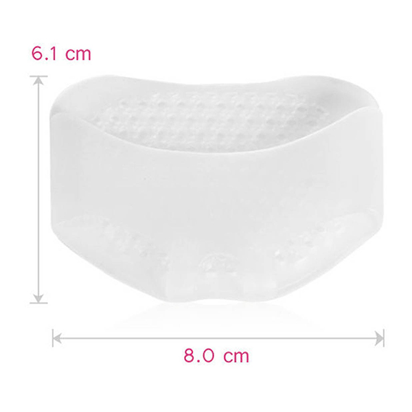 1 Pair Soft Gel Metatarsal Pad Care Pain Ball Relief Of Forefoot Cushion Pad ZG -283