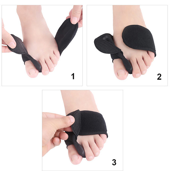 Senhoras Cozy Breathable Adjustable Toe Pads Forefoot Cushion Shoes Fitness for Dance ZG -369
