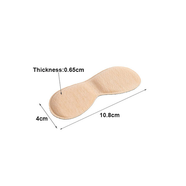 1 Par Self Adhesive 4D Message Soft Sponge Foot Care Heel Shoe Protector ZG -355