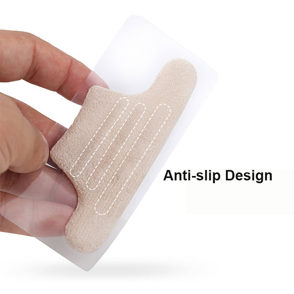Novo estilo Silicone Gel Heel Grips Cushion Back Pads tecido heel agarra ZG -365