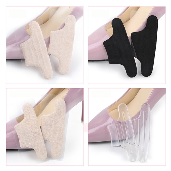 Gel Heel Grips Liners High Heels Back Heel Silicone Insoles Cushions Foot Pads for Foot Pain Relief ZG -364
