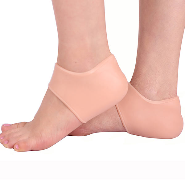 Fabricante Wholesale Silicone SEBS ‘Laure160; Moisturizing Sock Silicone Gel Heel Pad ZG -402