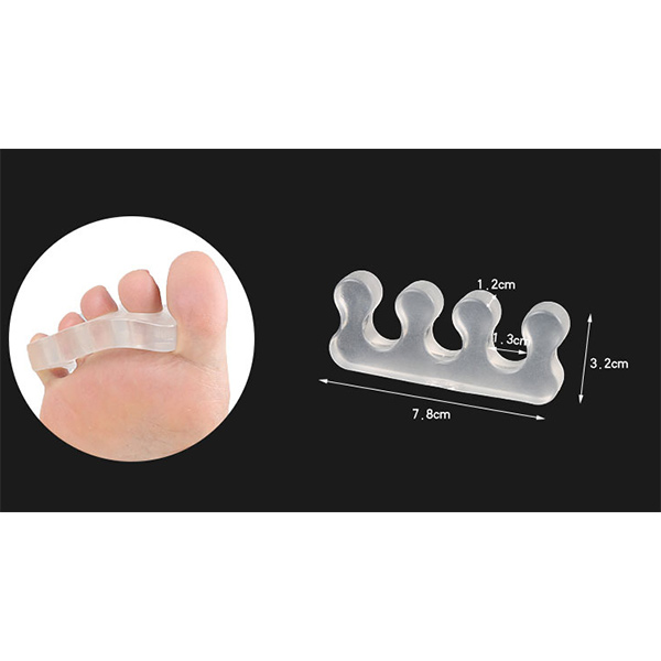 Gel Forefoot Metatarsal Pads Silicon Half Yard Pain Relief Massage Anti slip Cushion Forefoot Supports Foot Care ZG -307