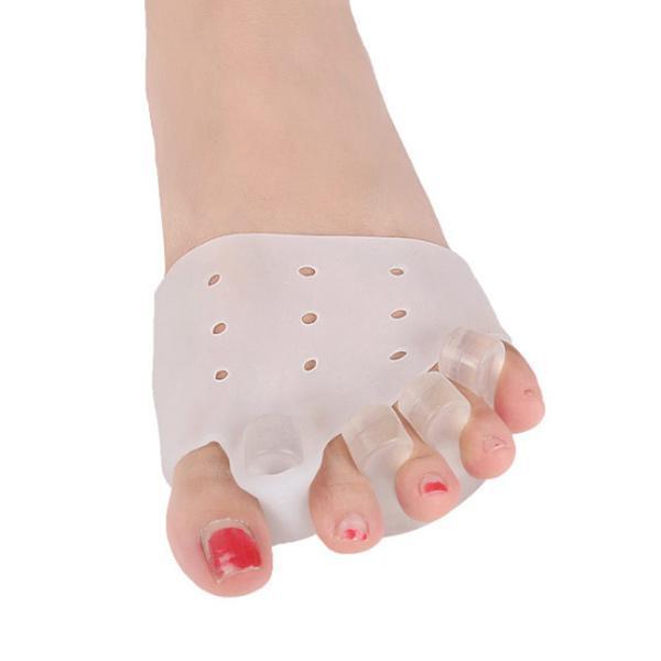 Gel Forefoot Metatarsal Pads Silicon Half Yard Pain Relief Massage Anti slip Cushion Forefoot Supports Foot Care ZG -307