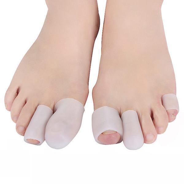 2018 Amazon Hot Selling Silicone Gel Foot Care Hallux Valgus Correction Toe Separator ZG -425
