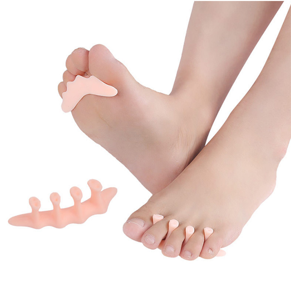 2018 Online Hot Selling Silicone Gel Correction Easy Wash Silicone Toe Separator ZG -435