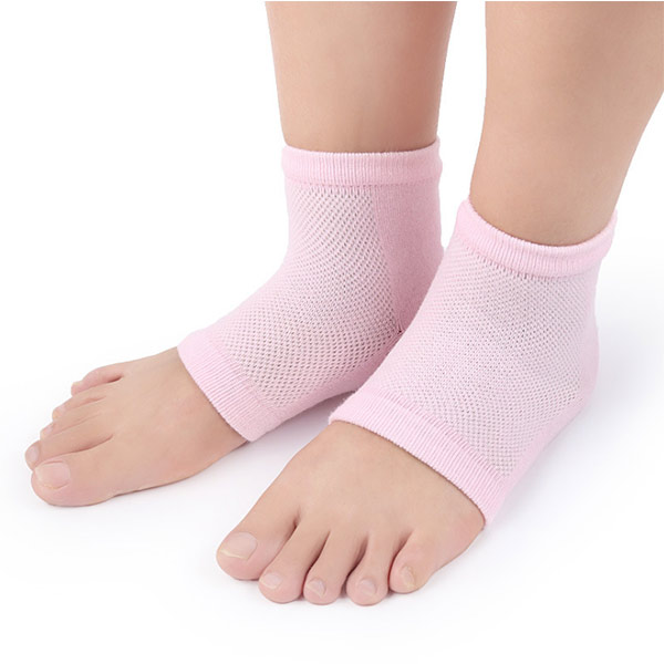 Amazon Hot Foot Care Whitening Moisture Crack Silicone Gel Heel MEIA ZG -S11