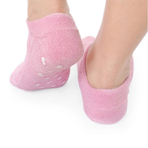 Novo Produto melhorando a elasticidade Da Pele hidratando meias de gel de silício do pé para promoção ZG -S13